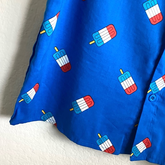 \IML\ NWT Men’s Popsicle Short Sleeve Button Down - Picture 8 of 14